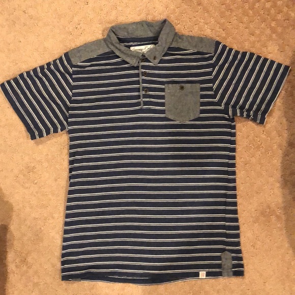 Boys Striped Collared Shirt - Picture 2 of 6